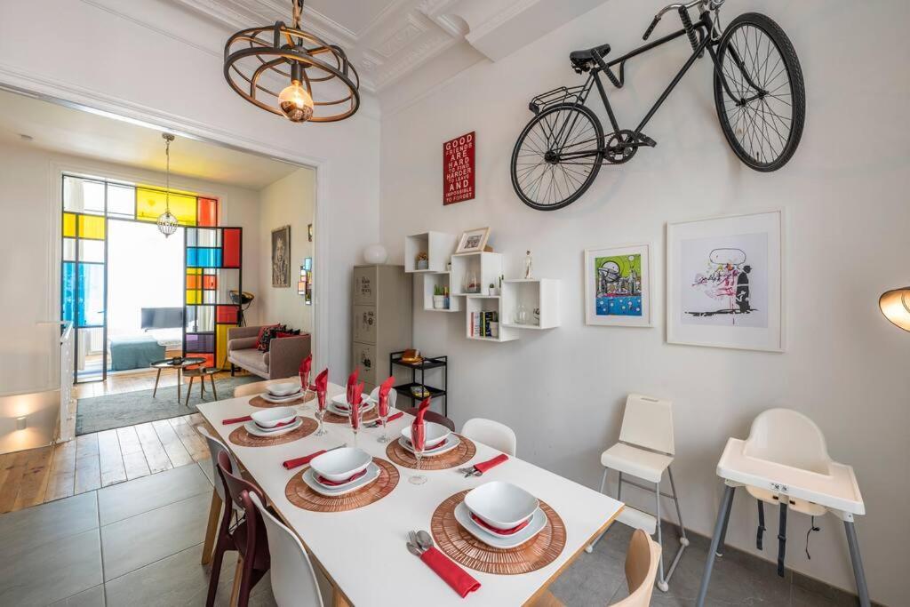 Superb 3 Bedroom & 3 Bathroom Duplex In Brussels City Centre Bagian luar foto
